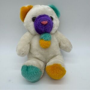 Colorful Plush Stuffed Bear
